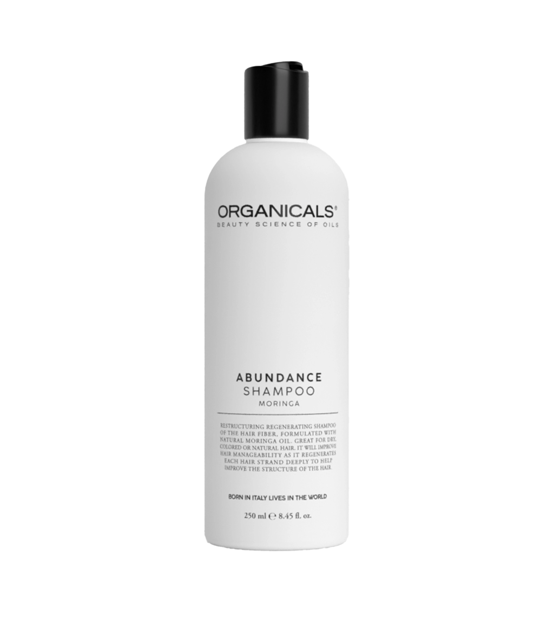 Organicals ABUNDANCE Atstatantis Šampūnas su Moringa 250ml