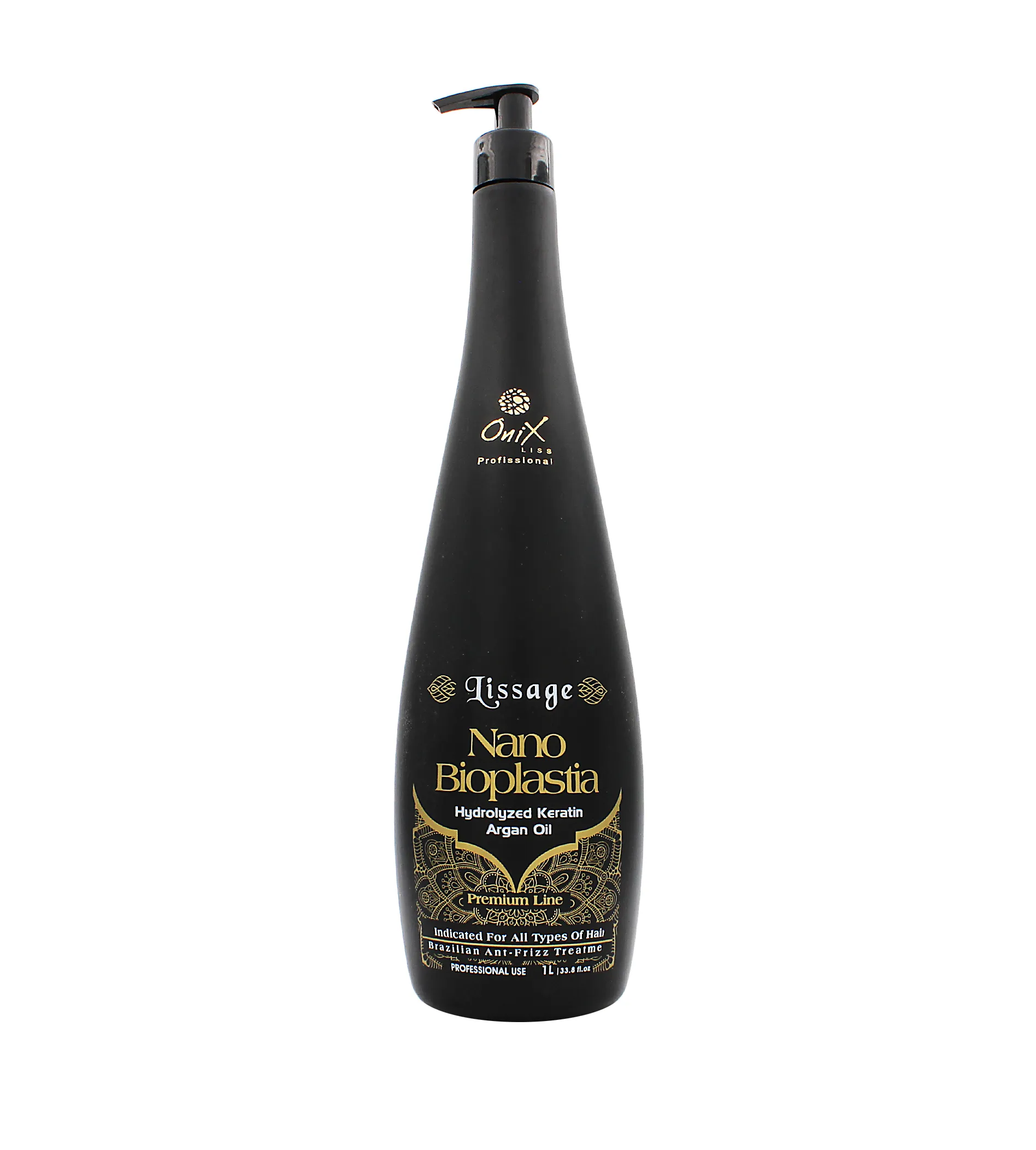 Onix Liss Profissional Lissage Nano Bioplastia Anti-Frizz Treatment 1000ml