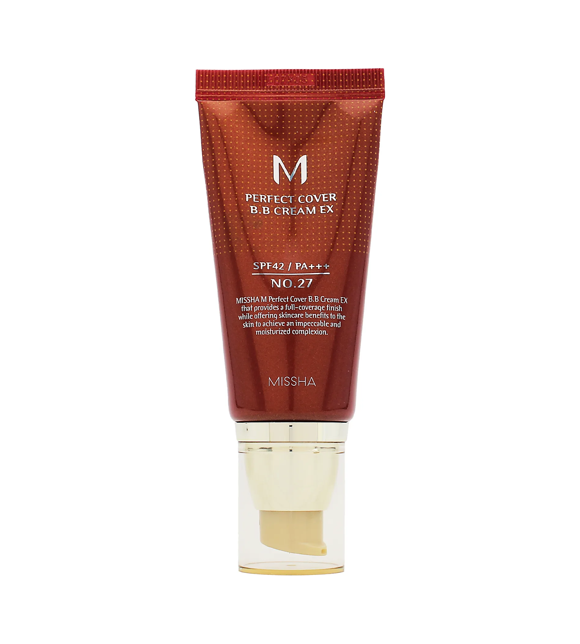 Missha Perfect Cover BB Cream EX SP42 Pa+++ 50ml 27 Honey Beige