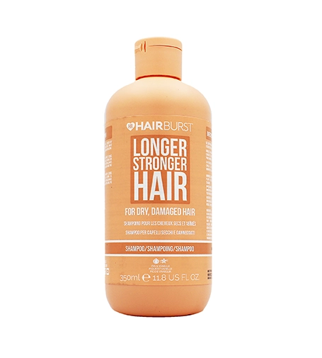 HairBurst Longer Stronger Hair Šampūns Sausām, Bojātām Matu Šķiedrām 350ml