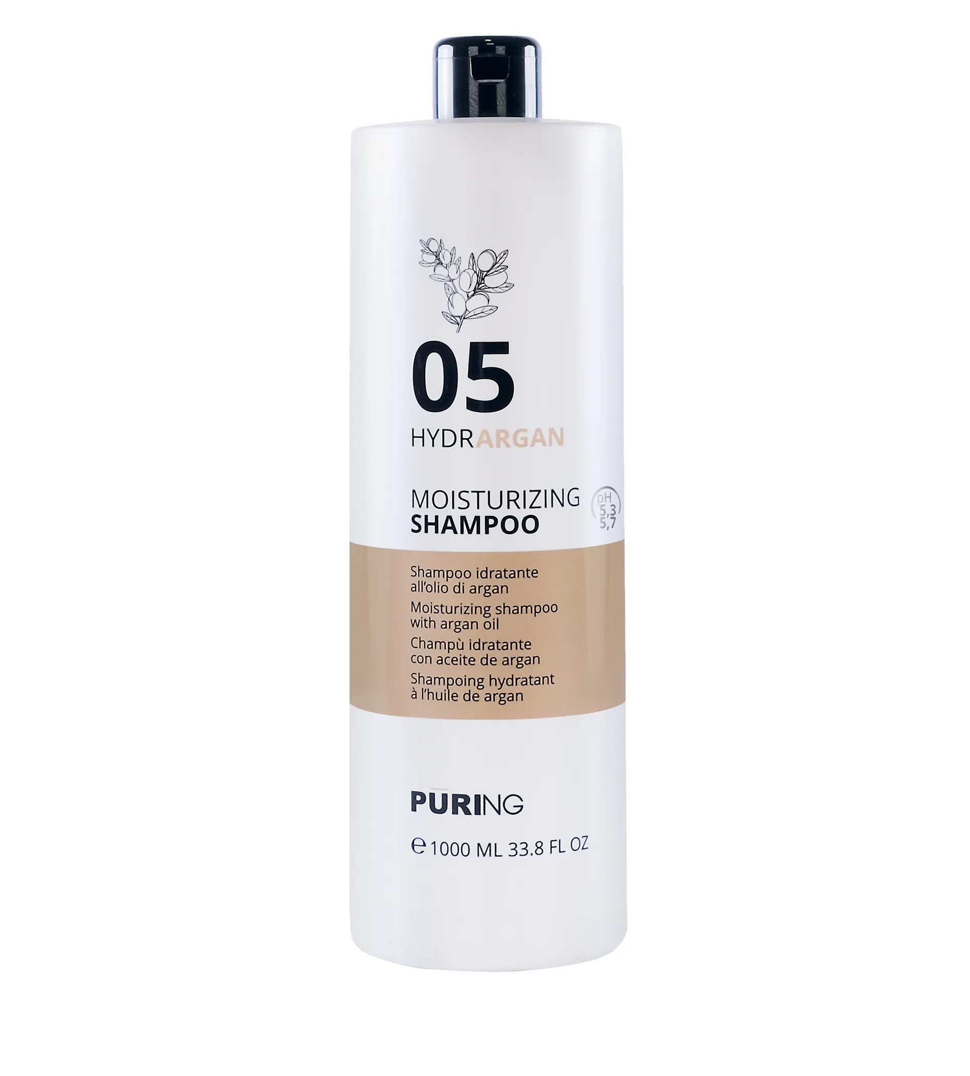 PURING 05 Hydrargan Kosteuttava Shampoo 1000ml