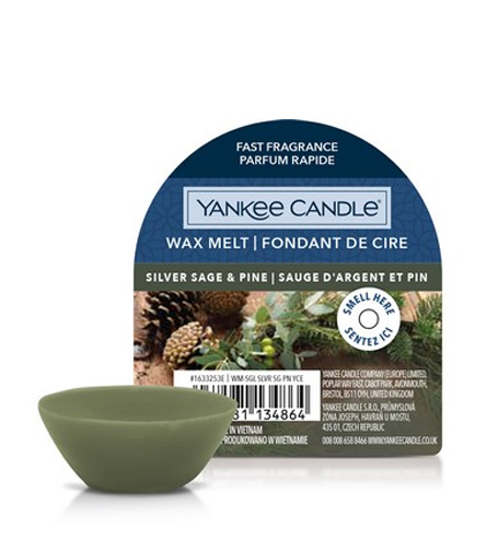 Yankee Candle Silver Sage & Pine lõhnaküünal 22 g