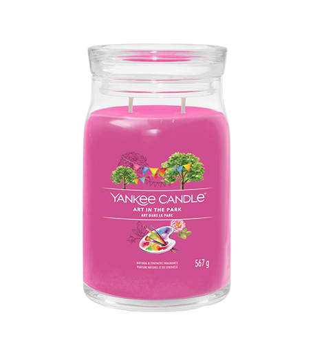 Yankee Candle Art In The Park paraksts svece liela 567 g