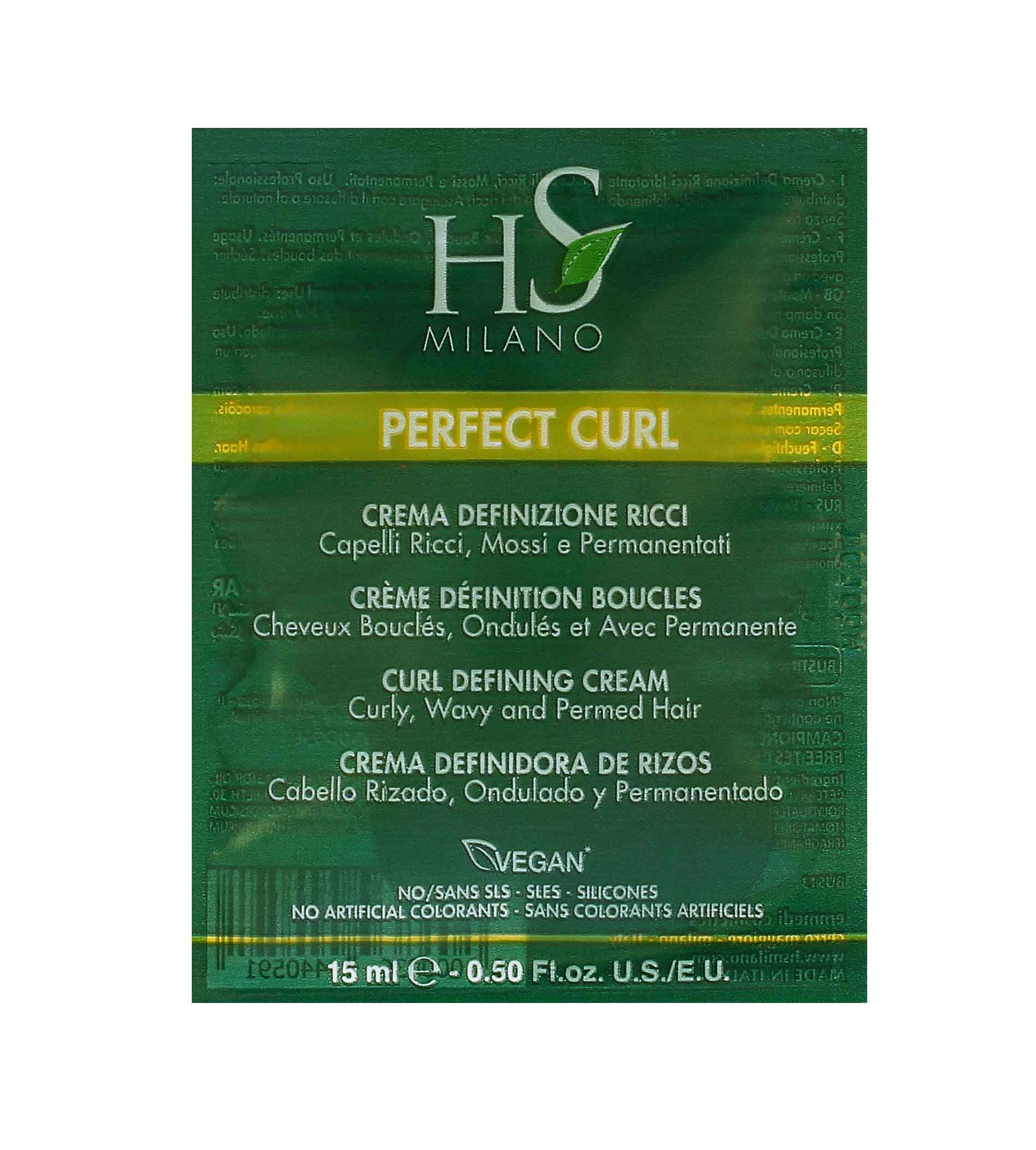 HS Milano Perfect Curl Lokki Määratlemise Kreem 15ml