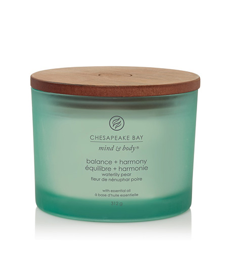 Chesapeake Bay Balance + Harmony kvapnių žvakių rinkinys su 3 dagčiais 312 g