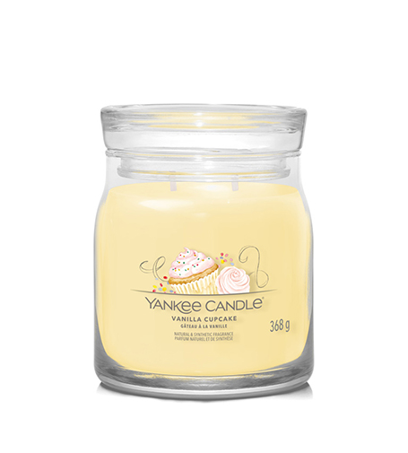 Yankee Candle Vanilla Cupcake signature žvakė vidutinė 368 g