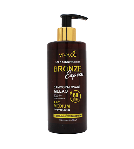 Vivaco Bronze Express Medium savaiminio įdegio losjonas 300 ml