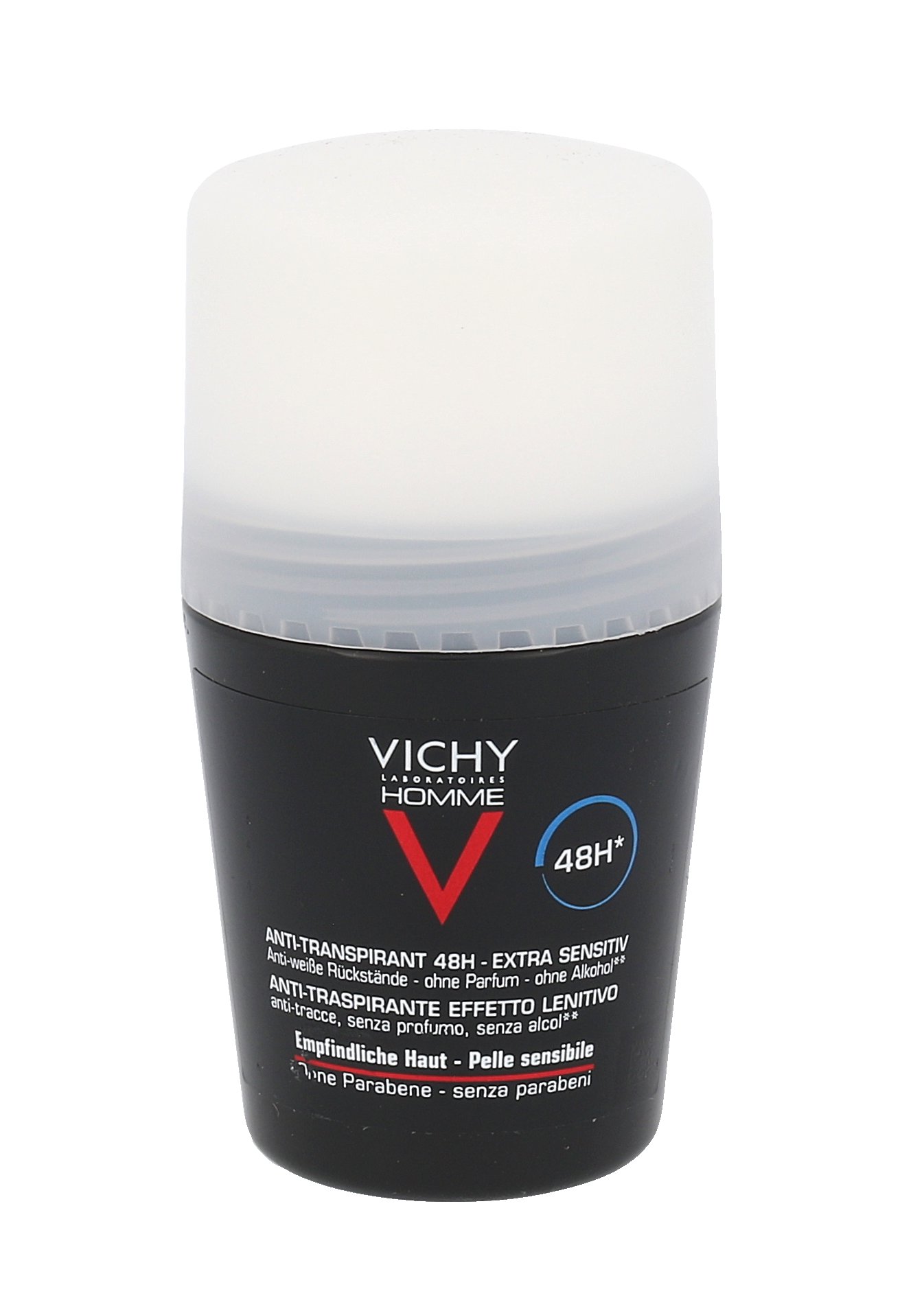 Vichy Homme Antiperspirants 48H Īpaši Jutīgām Rullīša M 50ml