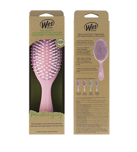 Wet Brush Go Green Treatment & Shine Brush