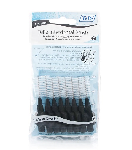 TePe Normal interdentaliniai šepetėliai 1,5mm 8vnt