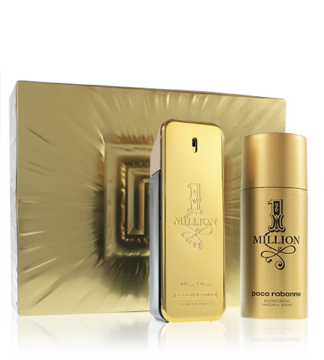 Paco Rabanne 1 Million tualetinis vanduo vyrams 100 ml + deospray 150 ml dovanų rinkinys