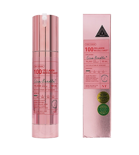 VT Cosmetics Collagen Reedle Shot 100 microneedle serumas su kolagenu 50 ml