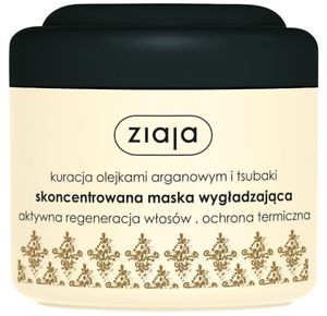 Ziaja Argan & Tsubaki Oils Koncentrēta Gludinoša Matu Maska 200 ml