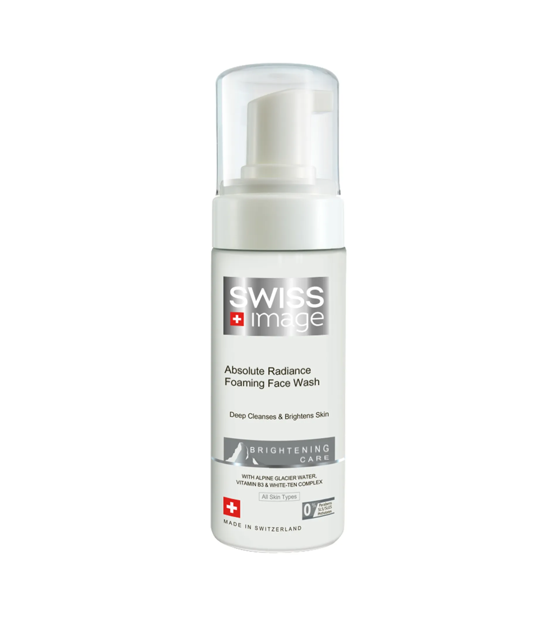 Swiss Image Brightening Care Absolute Radiance Vaahdotettava Kasvojenpuhdistus 150ml