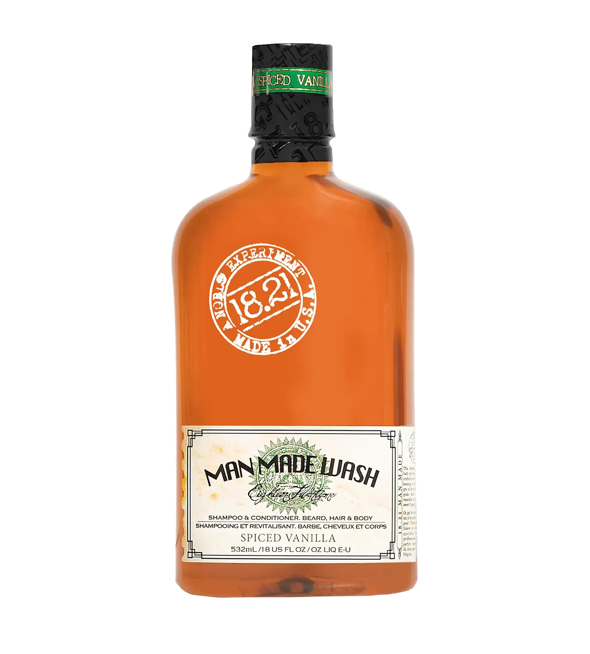 18.21 Man Made Wash Spiced Vanilla 532ml