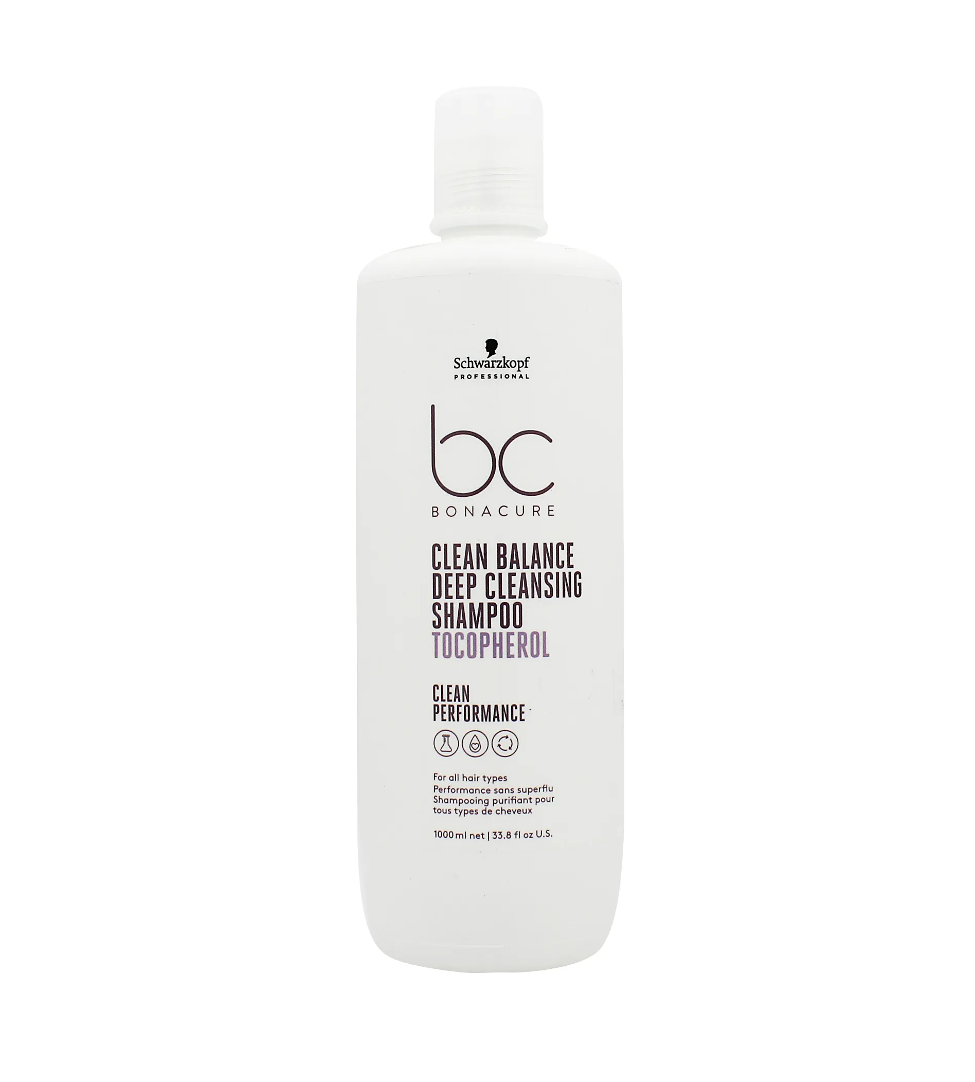 Schwarzkopf Professional BC Clean Balance Giliai Valantis Šampūnas 1000ml