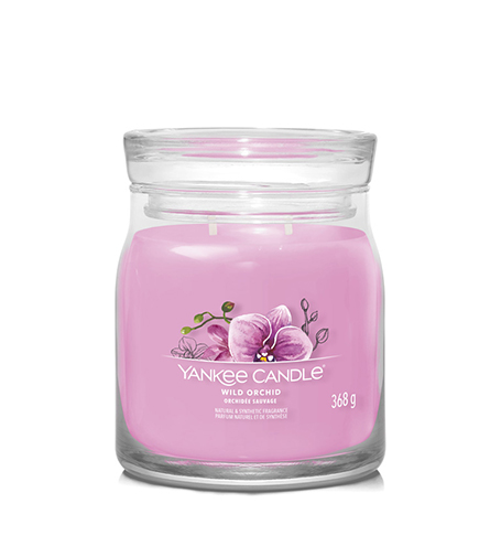 Yankee Candle Wild Orchid signature žvakė vidutinė 368 g