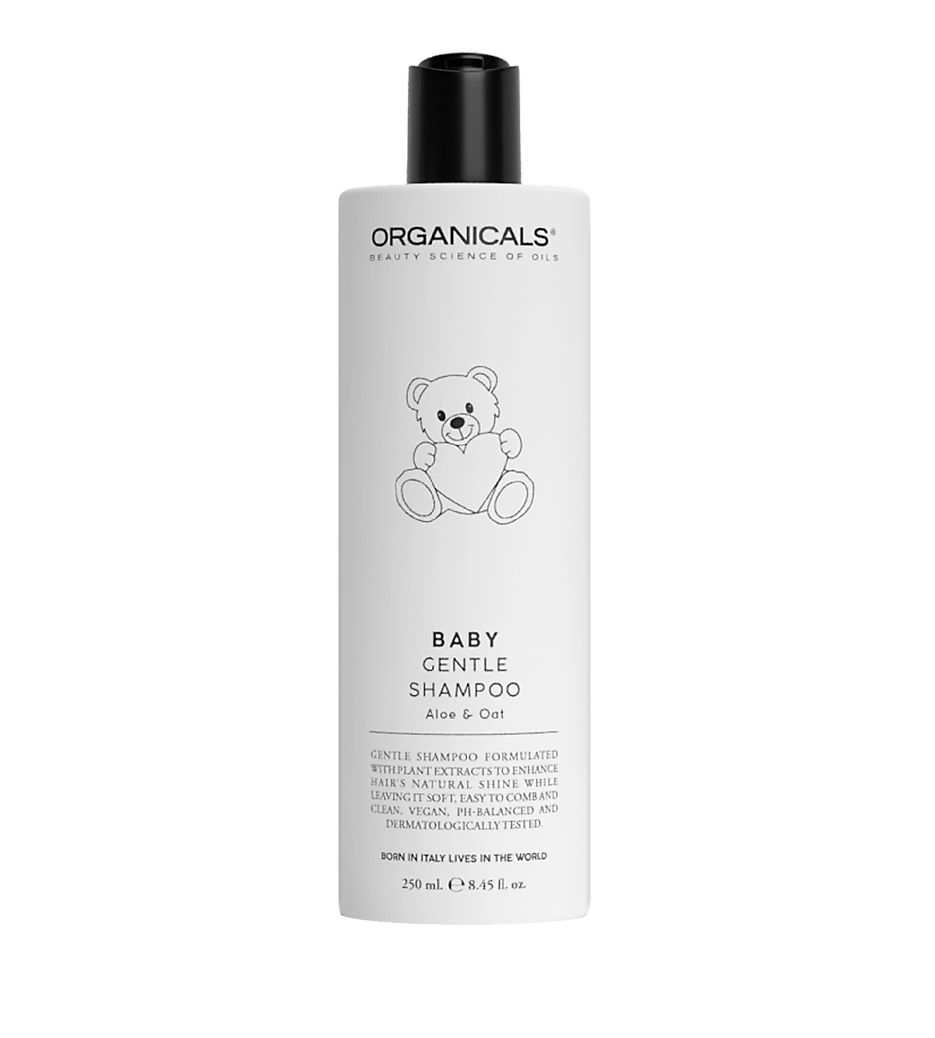 Organicals BABY Gentle Shampoo Aloe&Oat švelnus šampūnas kūdikiams 250 ml