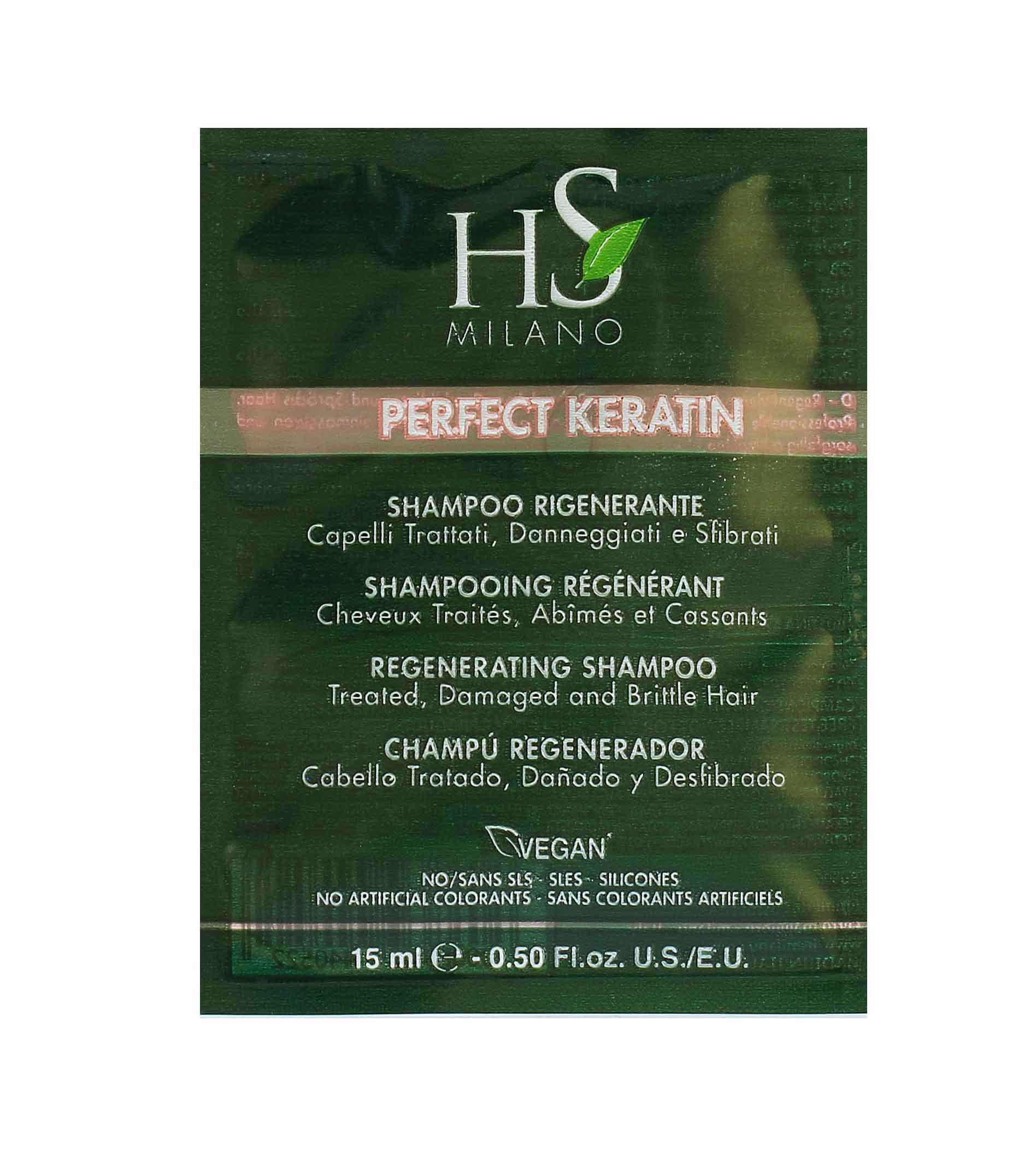 HS Milano Perfect Keratin Shampoo 15ml