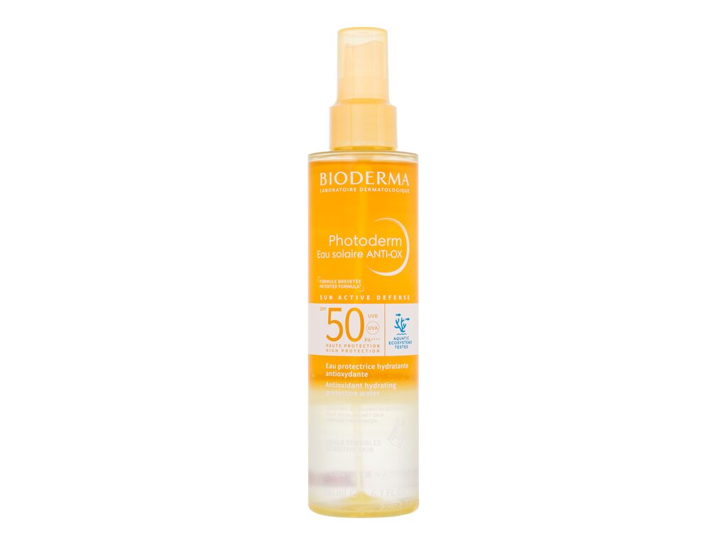Bioderma Photoderm Eau Solaire ANTI-OX Antioxidant Mitrinošs Aizsargājošs Ūdens SPF50 200ml