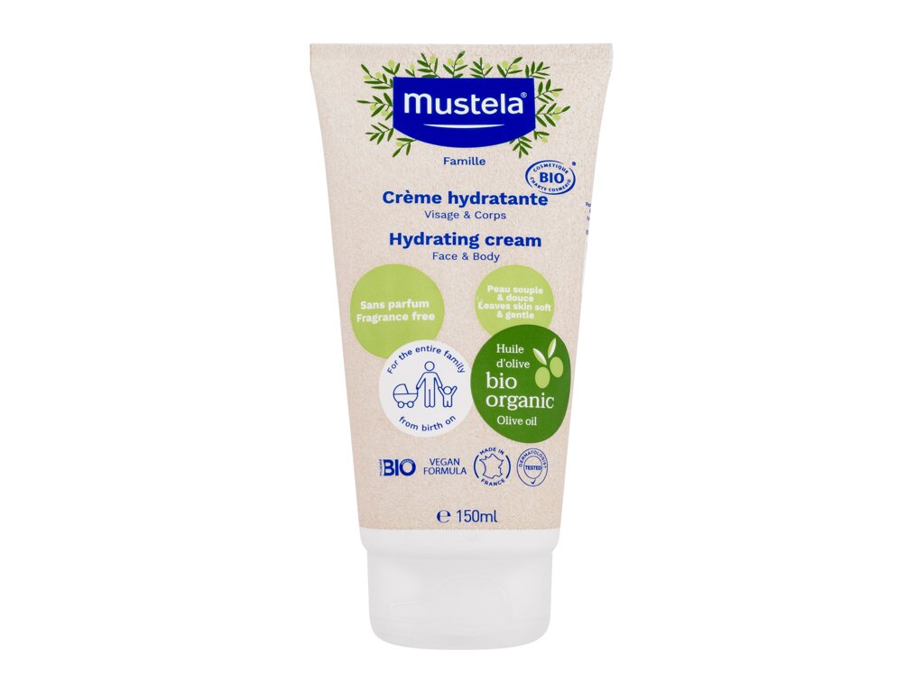 Mustela Bio Drėkinamasis Kremas 150ml