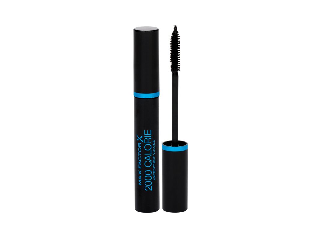 Max Factor 2000 Calorie vandeniui atsparus tušas apimčiai Rich Black 9 ml