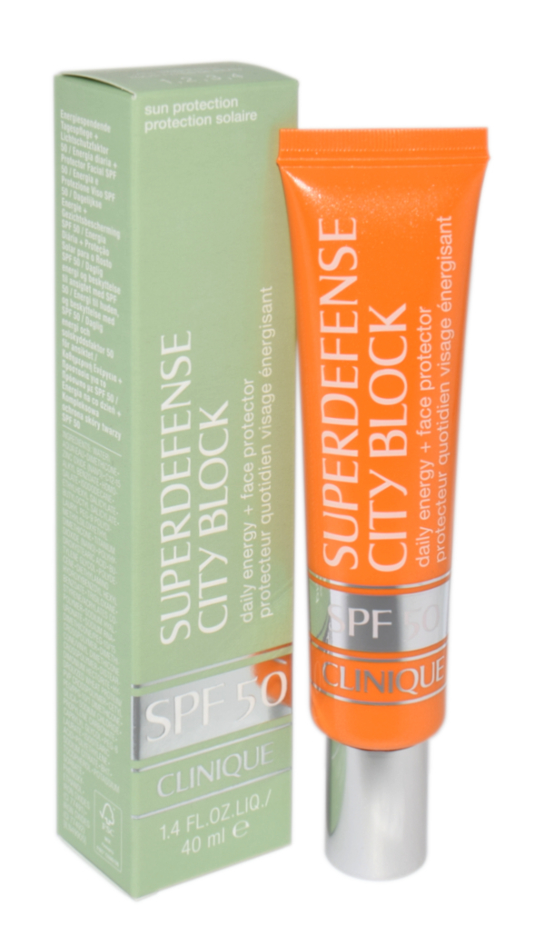 Clinique Superdefense Spf50 City Block Daily Energy + Face Protector 40ml