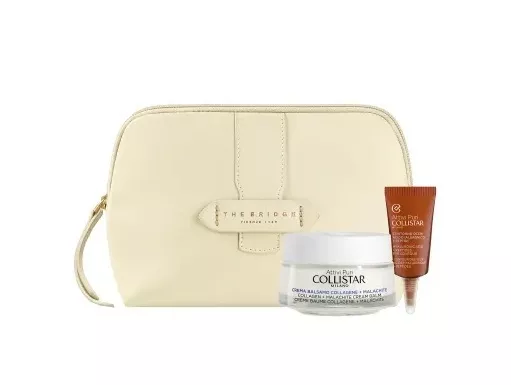 Set Collistar Unbox Your Beauty Attivi Puri Cream 50ml + Mini Contour Attivi Puri Eyes 5 ml + Kosmetiikkalaukku