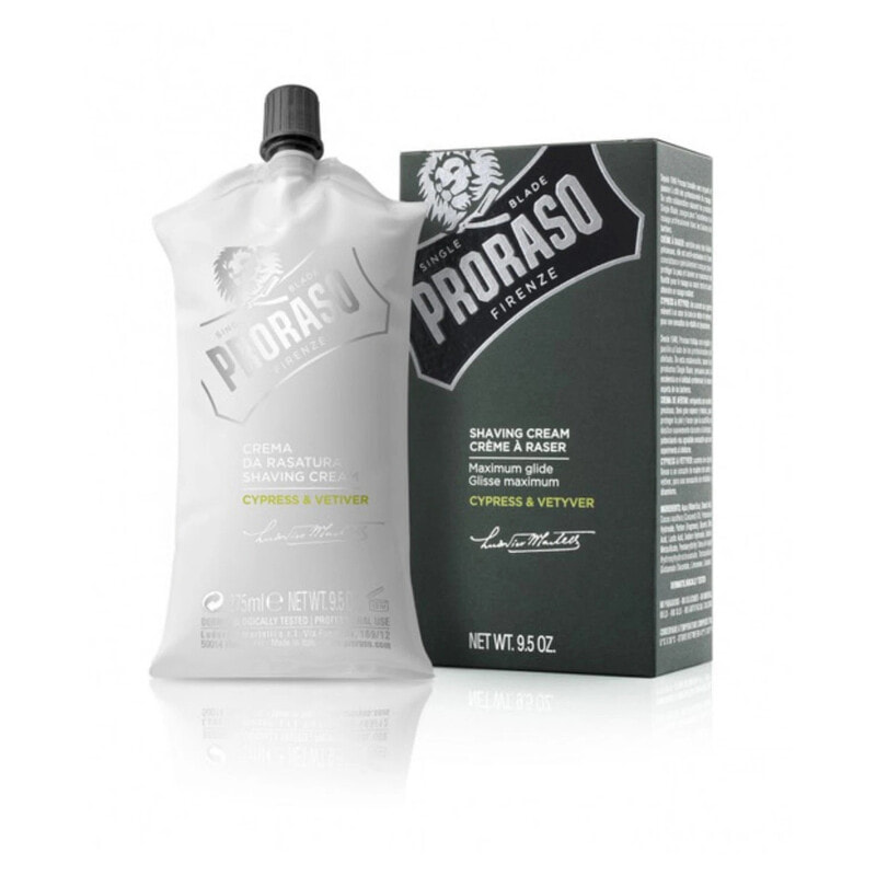PRORASO Cypress & Vetyver Shaving Cream 275ml by PRORASO