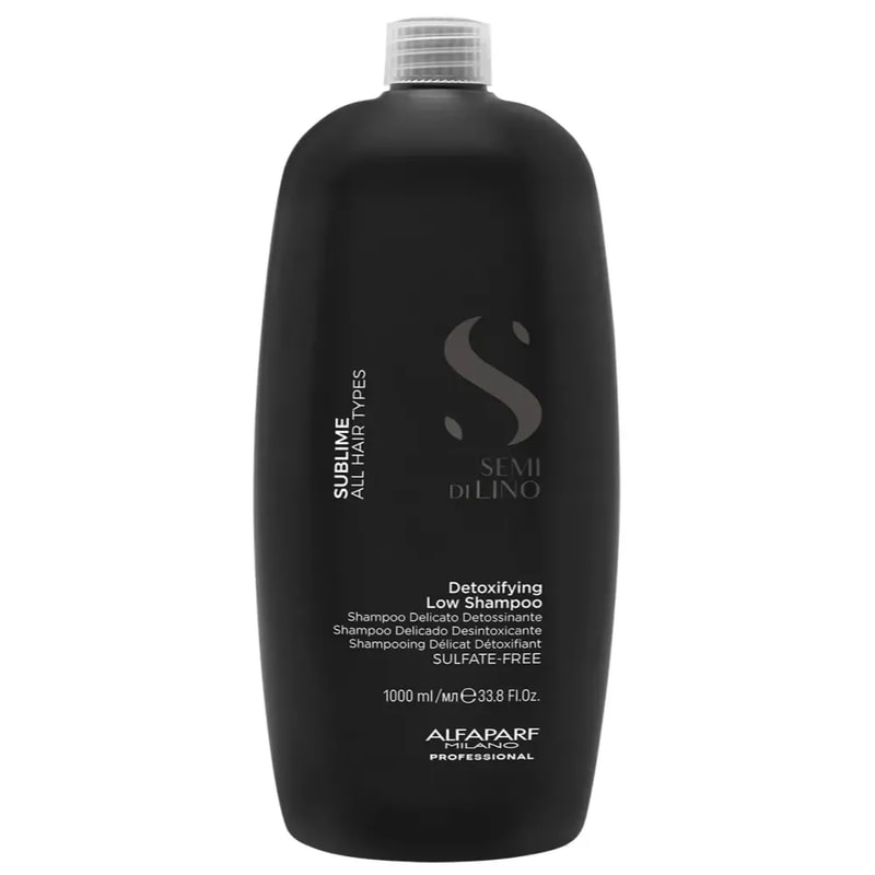 ALFAPARF MILANO Semi Di Lino Sublime Detoxifying Low Shampoo 1000ml by ALFAPARF MILANO