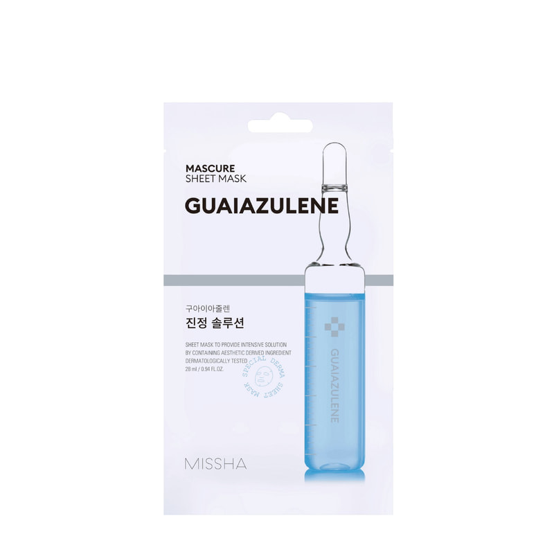Missha Mascure Sheet Mask Guaiazulene 28ml