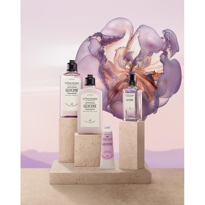 L`Occitane Glycine Perfumed Body Lotion 250ml