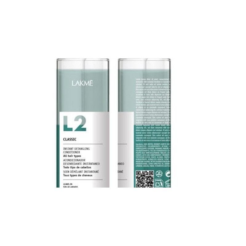 Lakmé L2 Classic Instant Detangling Conditioner 300ml