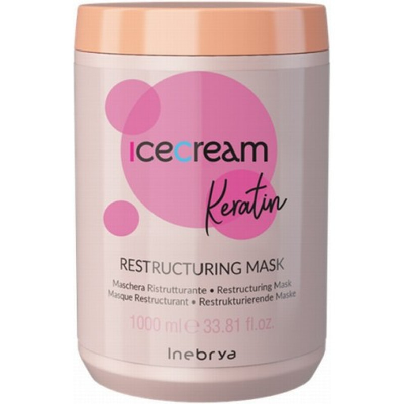 Inebrya Ice Cream Keratin Restructuring Mask 1000ml