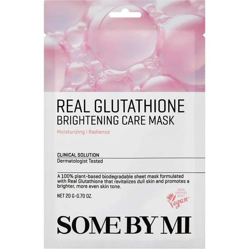Some By Mi Real Glutathione Brightening Care Mask 20g