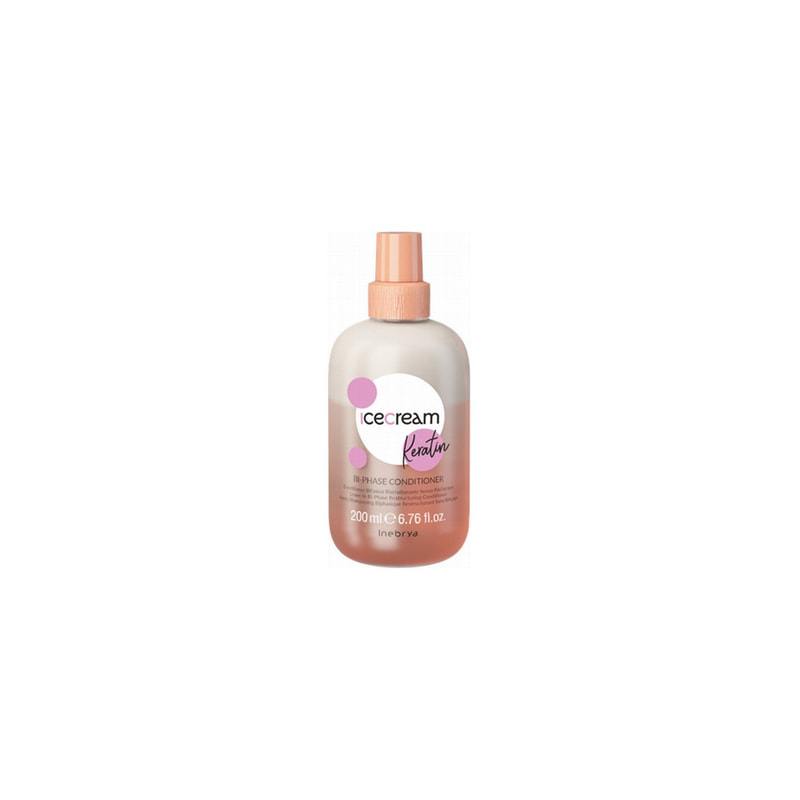 Inebrya Ice Cream Keratin Bi-Phase Conditioner 200ml