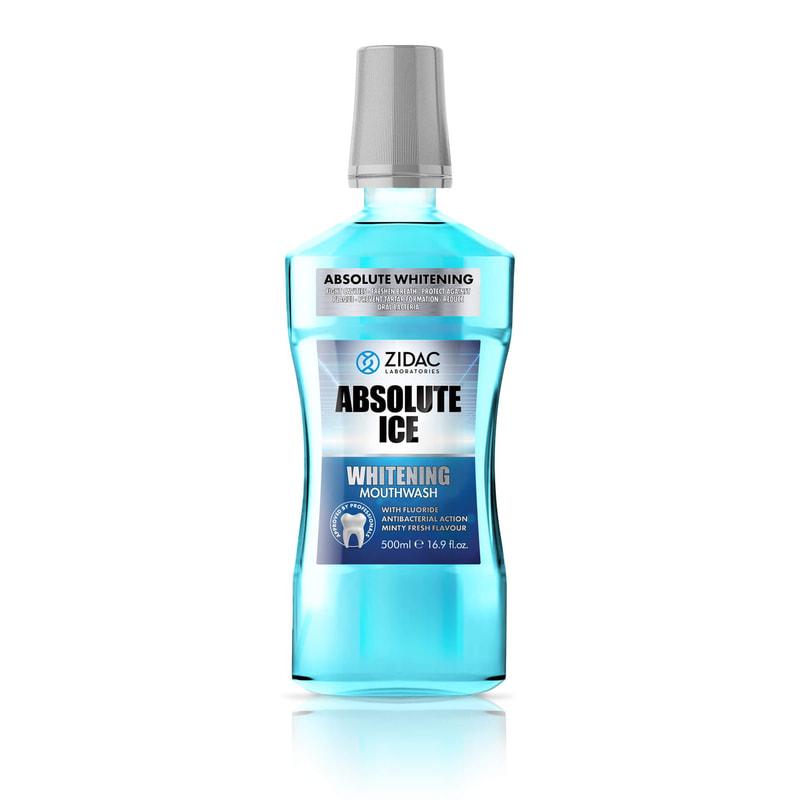 Zidac Laboratories Absolute Ice Whitening Mouthwash
