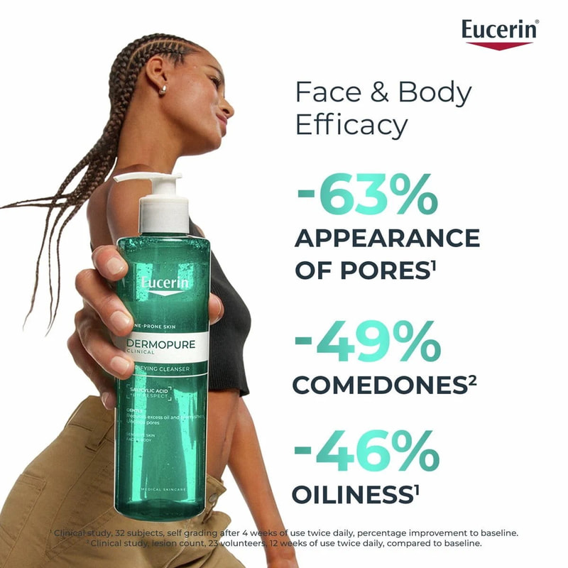 Eucerin DermoPure Oil Control Puhdistusgeeli 200ml