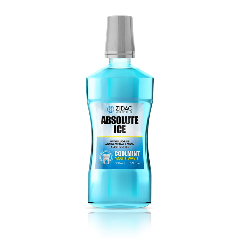 Zidac Laboratories Absolute Ice Coolmint Mouthwash