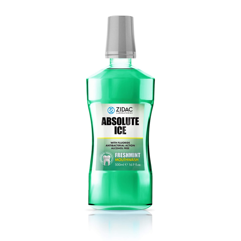 Zidac Laboratories Absolute Ice Freshmint Mouthwash