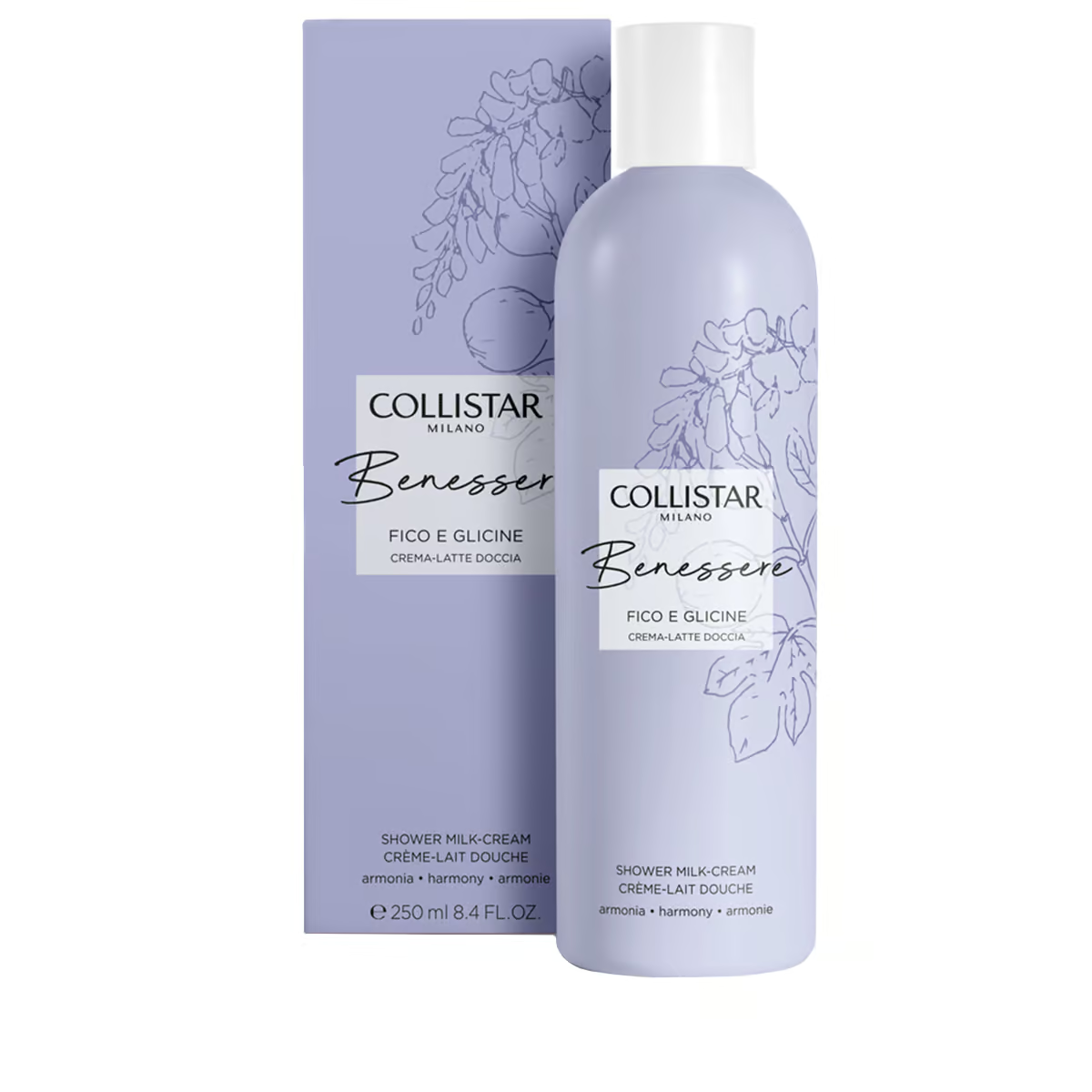 Collistar Fig And Wisteria Wellness Shower Cream 250ml by Collistar