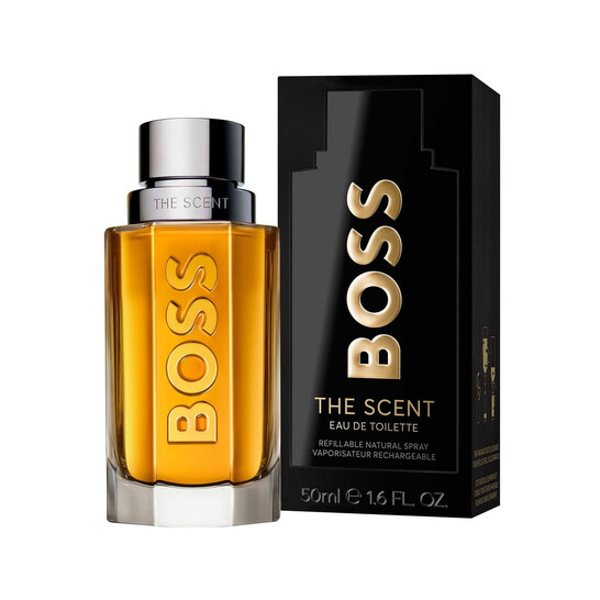 Boss The Scent Eau De Toilette for Him Ambery & Woody Fragrance 50ml by Hugo Boss