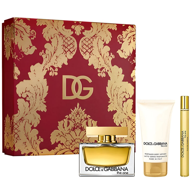 Set Dolce & Gabbana The One Edp 75ml + Body Lotion 50ml + Edp 10ml by Dolce & Gabbana