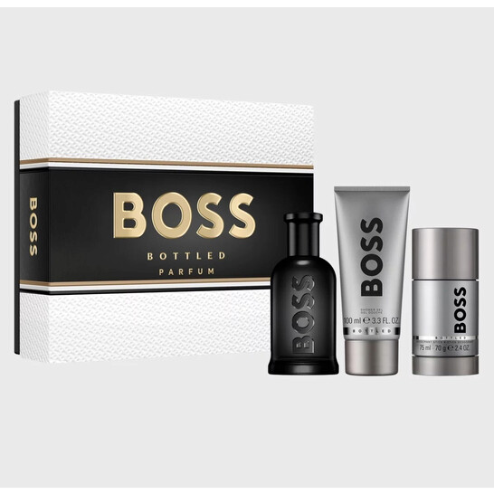 Set Hugo Boss Bottled Parfum 100ml + Deostick 75ml + Shower Gel 100ml by Hugo Boss