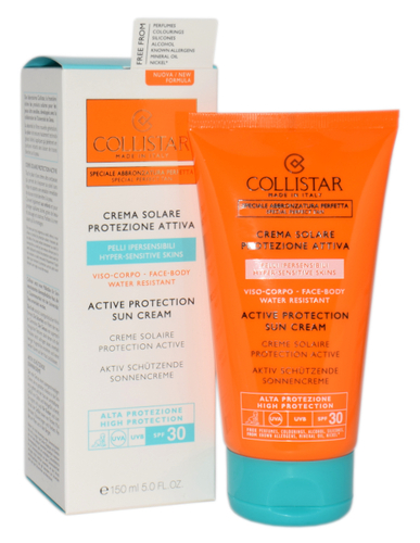 Collistar Active Protection Sun Cream Spf 30 150ml by Collistar