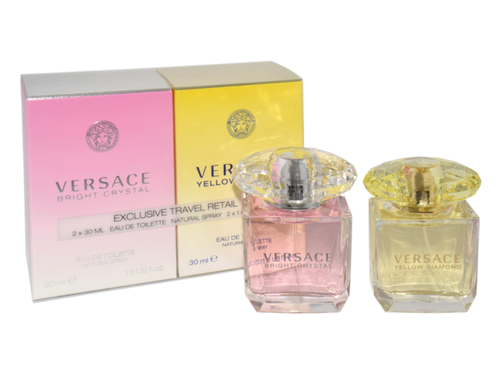 Set Versace Diamond Edt 30ml + Bright Crystal Edt 30ml by Versace