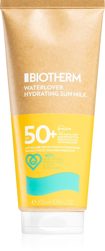 Biotherm Waterlover Hydrating Sun Milk Spf50+ 200ml by Biotherm