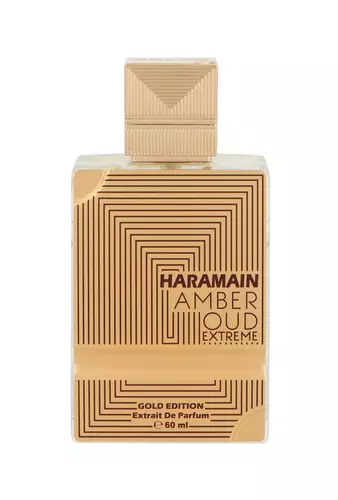 Al Haramain Amber Oud Gold Edition Extreme Pure Perfume 60ml + Travel Atomizer by Al Haramain Perfumes