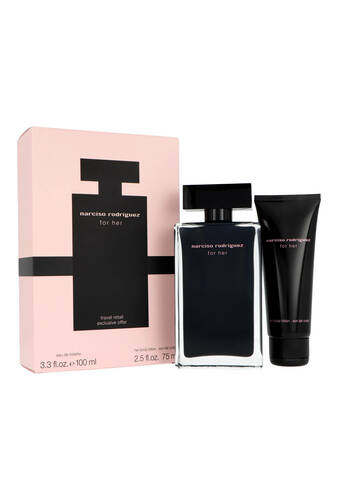 Set Narciso Rodriguez For Her Edt 100ml + Body Lotion 75ml by Narciso Rodriguez