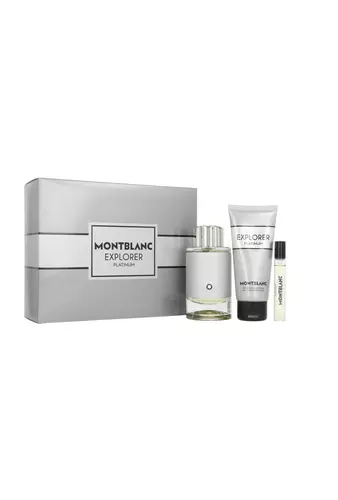 Set Montblanc Explorer Platinum Edp 100ml + Edp 7,5ml + Shower Gel 100ml by Montblanc